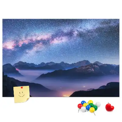 Tablă din plută Calea Lactee
