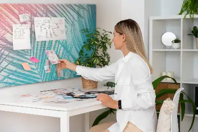 Tablă de plută cu model palmier tropical