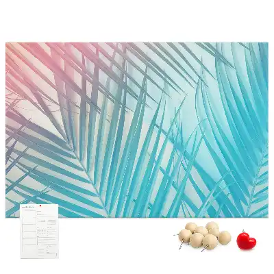 Tablă de plută cu model palmier tropical
