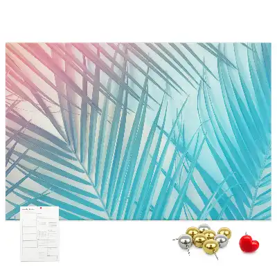 Tablă de plută cu model palmier tropical