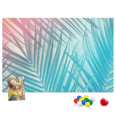 Tablă de plută cu model palmier tropical