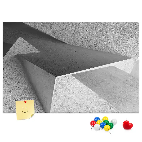 Panou de plută Compoziție modernă de figuri