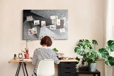 Panou de plută Compoziție modernă de figuri