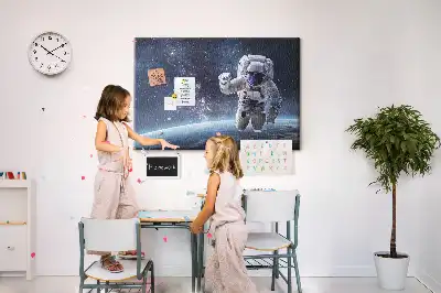 Tablă de plută cu model Astronaut