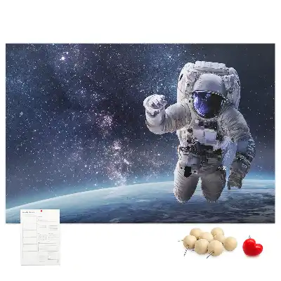 Tablă de plută cu model Astronaut