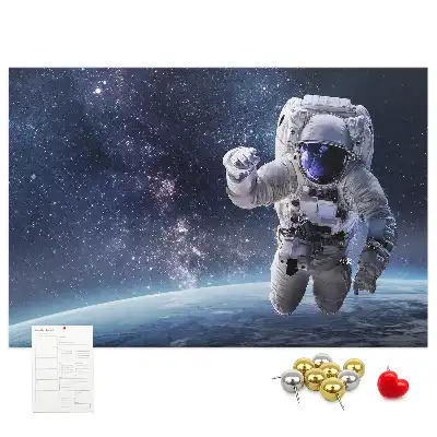 Tablă de plută cu model Astronaut