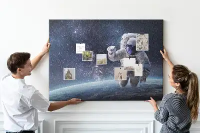 Tablă de plută cu model Astronaut