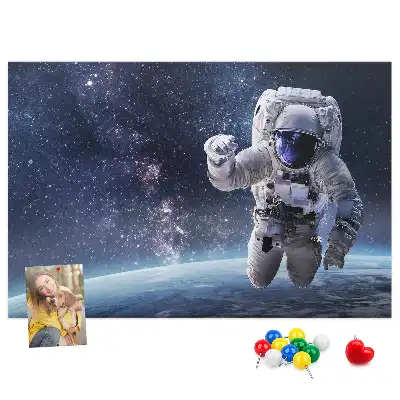 Tablă de plută cu model Astronaut