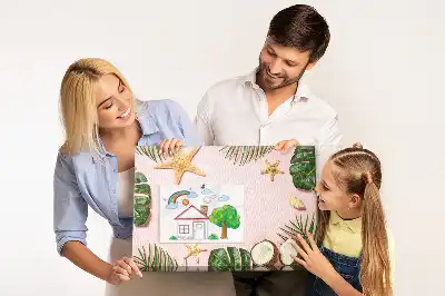 Tablă din plută Stare de spirit de vară