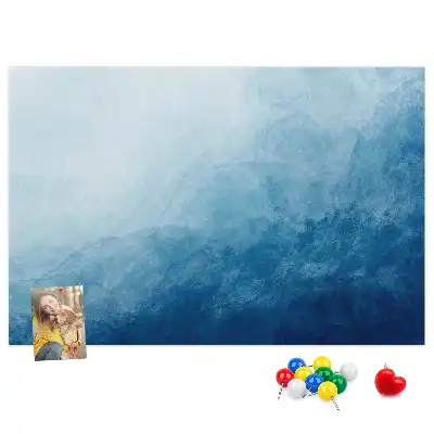 Tablou din plută cu motiv abstract de apă