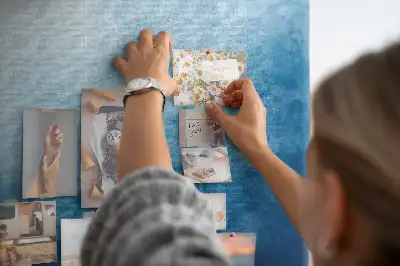 Tablou din plută cu motiv abstract de apă