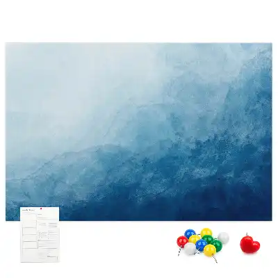 Tablou din plută cu motiv abstract de apă