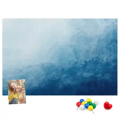 Tablou din plută cu motiv abstract de apă