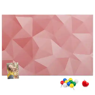 Panou din plută cu design mozaic din triunghiuri