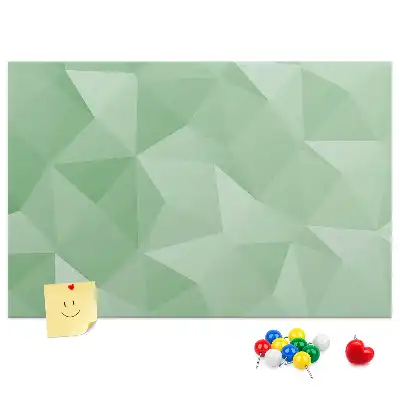 Tablă din plută cu model abstract triunghiular