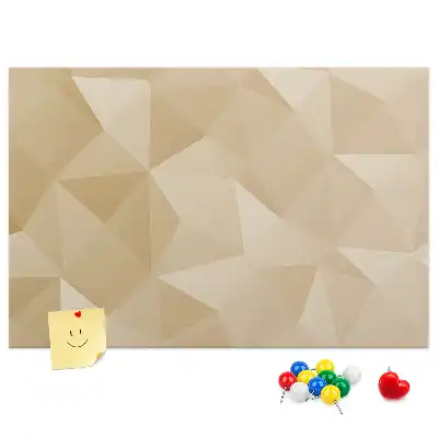 Panou din plută cu design geometric modern