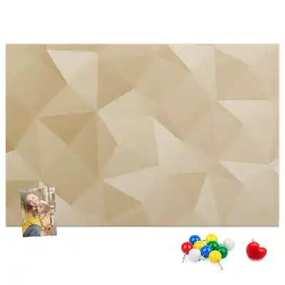 Panou din plută cu design geometric modern