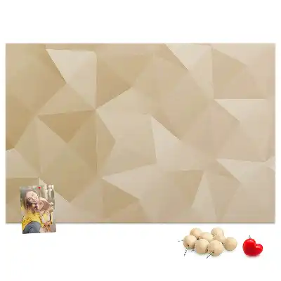 Panou din plută cu design geometric modern