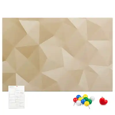 Panou din plută cu design geometric modern