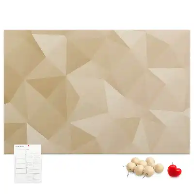 Panou din plută cu design geometric modern