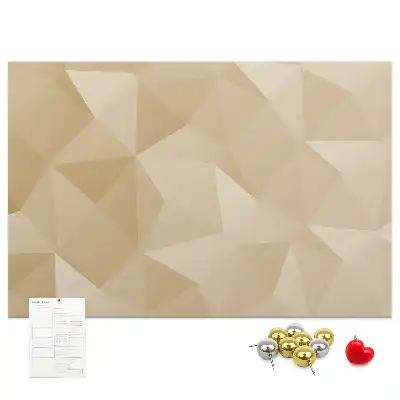 Panou din plută cu design geometric modern