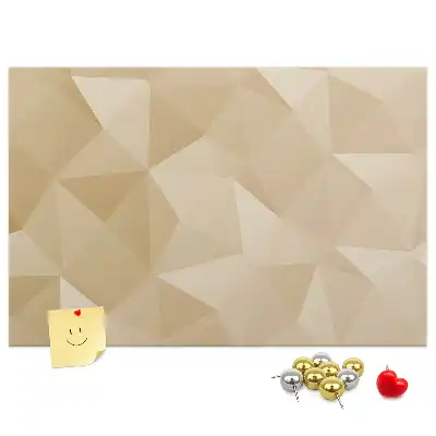Panou din plută cu design geometric modern