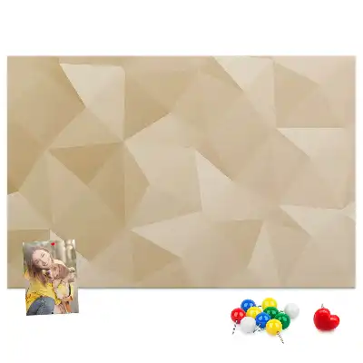 Panou din plută cu design geometric modern