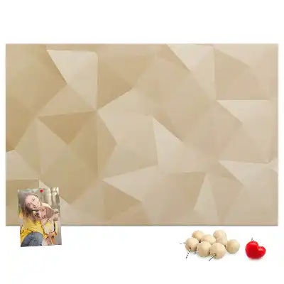 Panou din plută cu design geometric modern