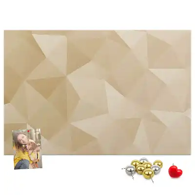 Panou din plută cu design geometric modern