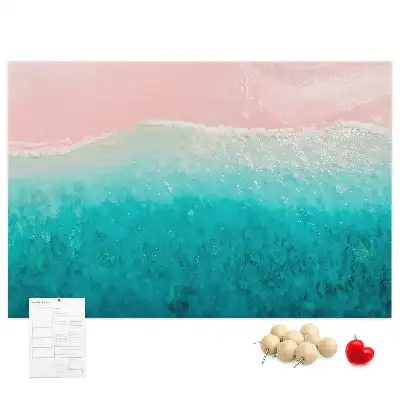 Panou plută Coastă de plajă exotică