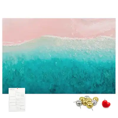 Panou plută Coastă de plajă exotică