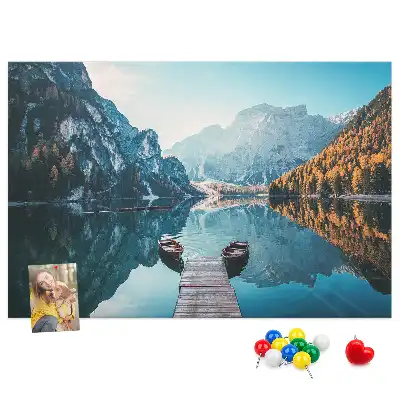 Tabla de pluta Bărci pe lac