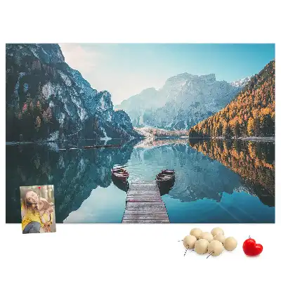 Tabla de pluta Bărci pe lac