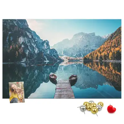 Tabla de pluta Bărci pe lac