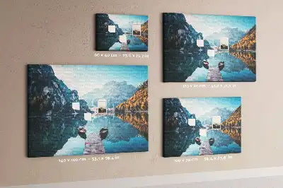 Tabla de pluta Bărci pe lac