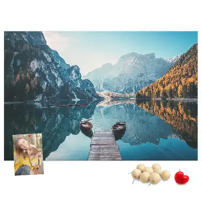 Tabla de pluta Bărci pe lac