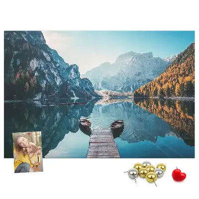 Tabla de pluta Bărci pe lac