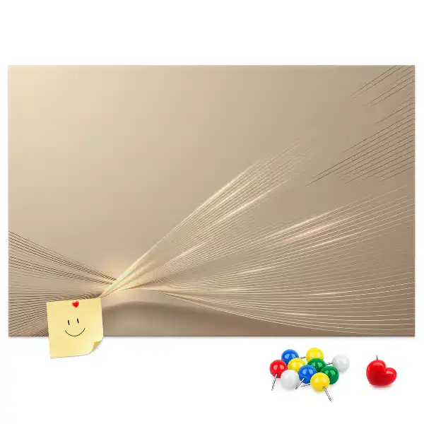 Panou din plută cu imprimeu Lumină abstractă