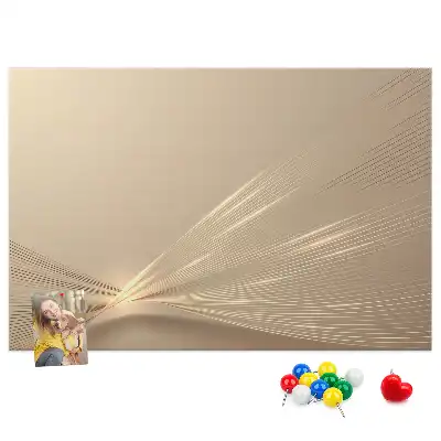 Panou din plută cu imprimeu Lumină abstractă