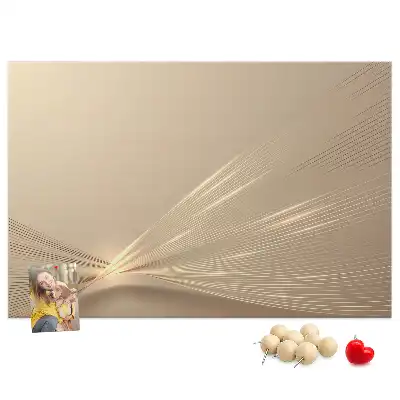 Panou din plută cu imprimeu Lumină abstractă