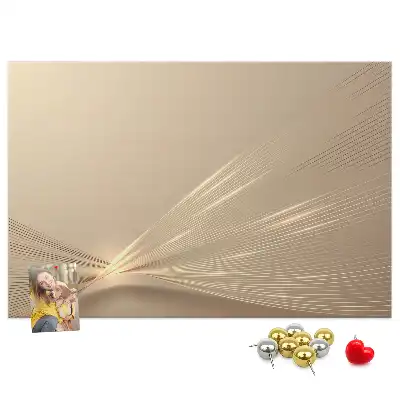 Panou din plută cu imprimeu Lumină abstractă