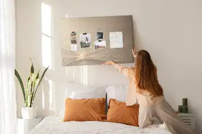 Panou din plută cu imprimeu Lumină abstractă