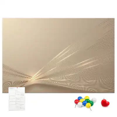 Panou din plută cu imprimeu Lumină abstractă