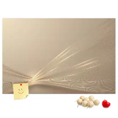 Panou din plută cu imprimeu Lumină abstractă