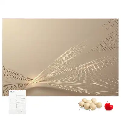 Panou din plută cu imprimeu Lumină abstractă