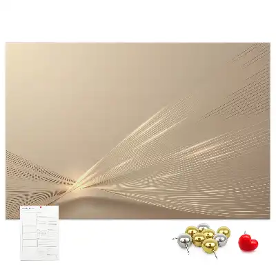 Panou din plută cu imprimeu Lumină abstractă