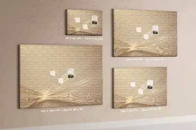 Panou din plută cu imprimeu Lumină abstractă
