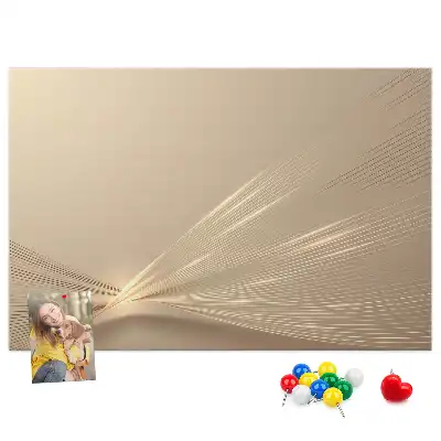 Panou din plută cu imprimeu Lumină abstractă