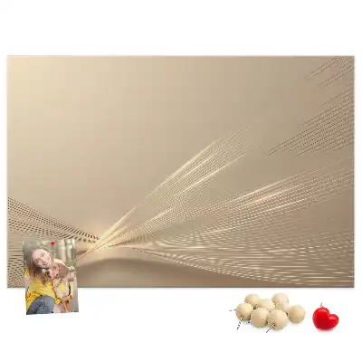 Panou din plută cu imprimeu Lumină abstractă