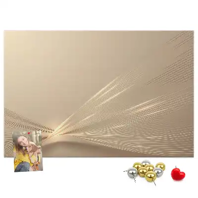 Panou din plută cu imprimeu Lumină abstractă